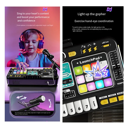Kids DJ Mixer Controller – Electronic Organ & Music Entertainment Toy with Bluetooth - Kidz Garage
