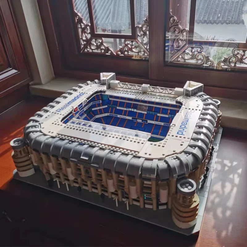Real Madrid Santiago Stadium Model – 5876pcs Building Block Set - Kidz Garage