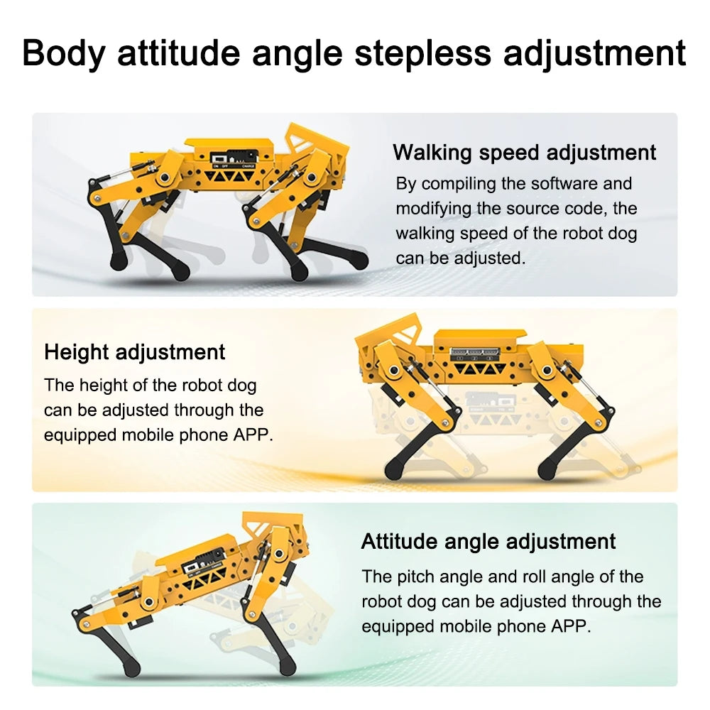 AI Robot Dog – Visual Bionic Robotics Kit , stem, Arduino & Scratch Programming - Kidz Garage