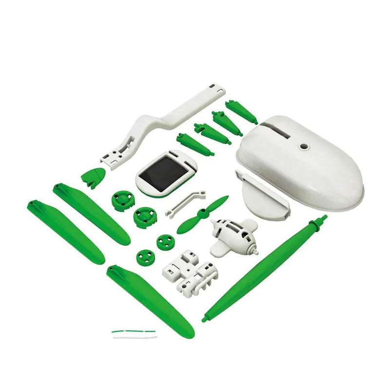 6-in-1 DIY Solar-Powered Robot Kit – Building | STEM Educational Toy for Kids - Kidz Garage