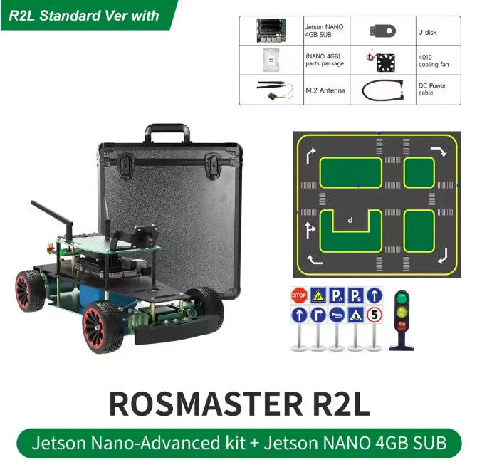 ROS-Enabled Ackermann Steering Robot with AI Model Training & Vision Recognition - Kidz Garage