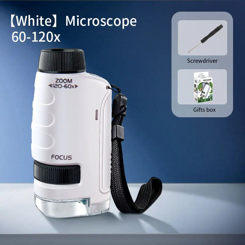 Kids Science Microscope Toy – STEM Learning Kit for Young Explorers (Ages 3+) - Kidz Garage