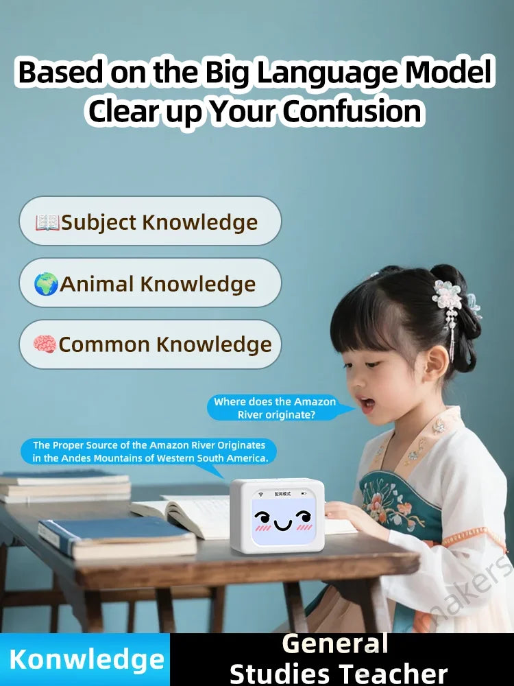 AI Language Chat box – Smart Interactive Learning Robot for Kids - Kidz Garage