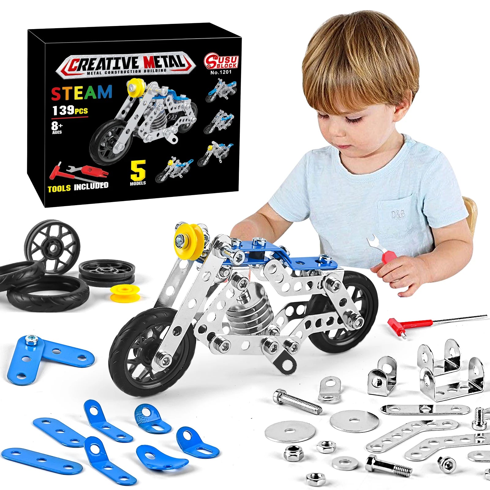 Creative DIY 3D Model Building Blocks – Variable Shape Assembly Toy for Kids - Kidz Garage