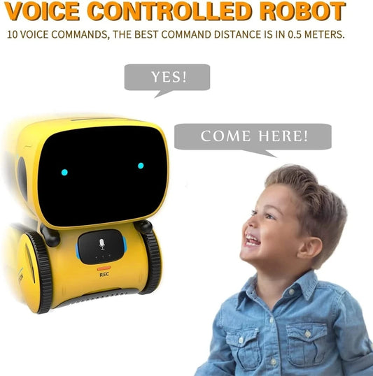Smart Robot T – Voice Control, Singing, Dancing, Recording & Talking Interactive Robot - Kidz Garage