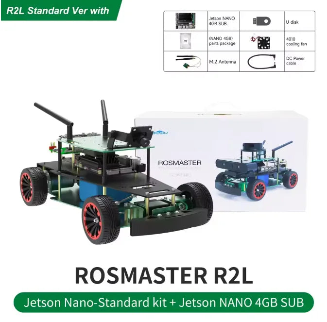 ROS-Enabled Ackermann Steering Robot with AI Model Training & Vision Recognition - Kidz Garage