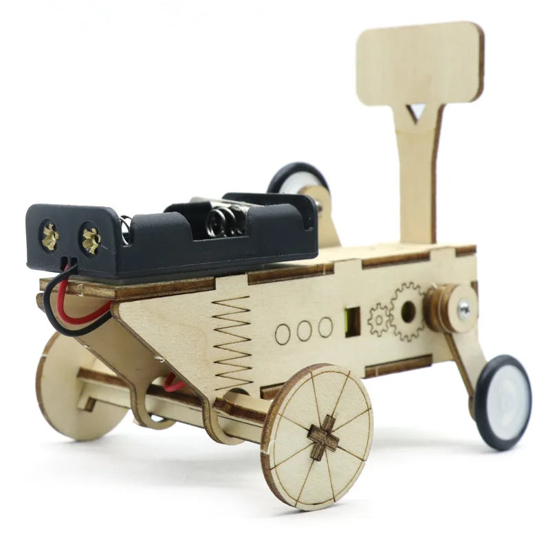DIY Reptile Robot Kit – Electric Wooden Science Experiment Toy for Kids (Ages 6–12) - Kidz Garage