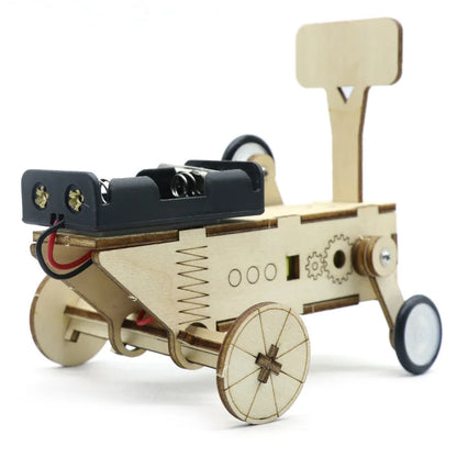 DIY Reptile Robot Kit – Electric Wooden Science Experiment Toy for Kids (Ages 6–12) - Kidz Garage