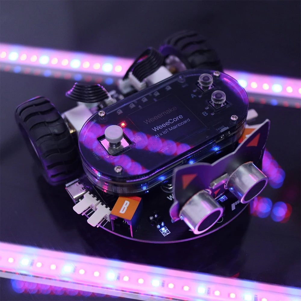 AI STEM Coding & Drawing Robot Kit with Voice, Scratch & Python Programming | IoT & STEAM Education for Kids - Kidz Garage