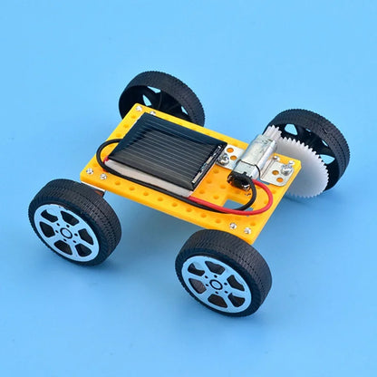 Mini DIY Solar Car Kit – STEM Educational Toy for Kids - Kidz Garage