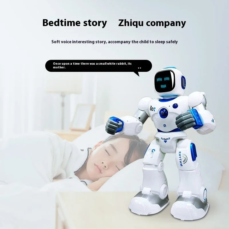 Intelligent Voice-Controlled Remote Robot – Programmable High-Tech - Kidz Garage