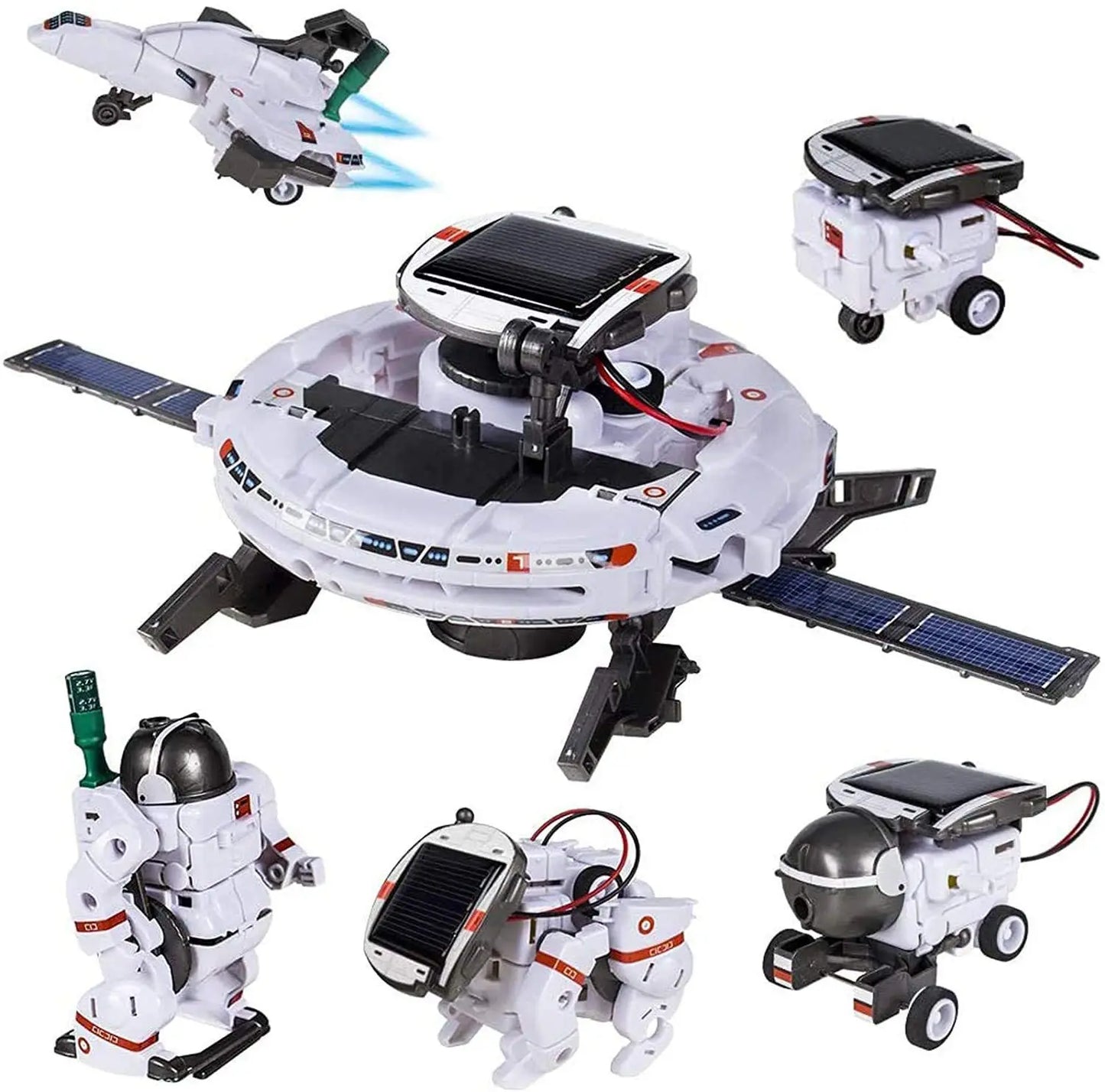 6-in-1 STEM Solar Robot Kit – Educational Science Building Toy for Kids - Kidz Garage