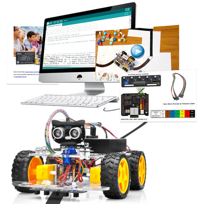 Robot Car Starter Kit – STEM Educational Robotics Kit - Kidz Garage