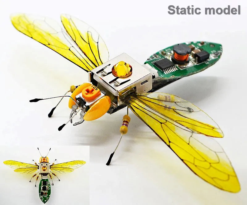 STEAM DIY Robotic Insects Kit – Buildable Electronic Animal for Kids’ School Projects & Competitions - Kidz Garage