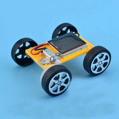 Mini DIY Solar Car Kit – STEM Educational Toy for Kids - Kidz Garage