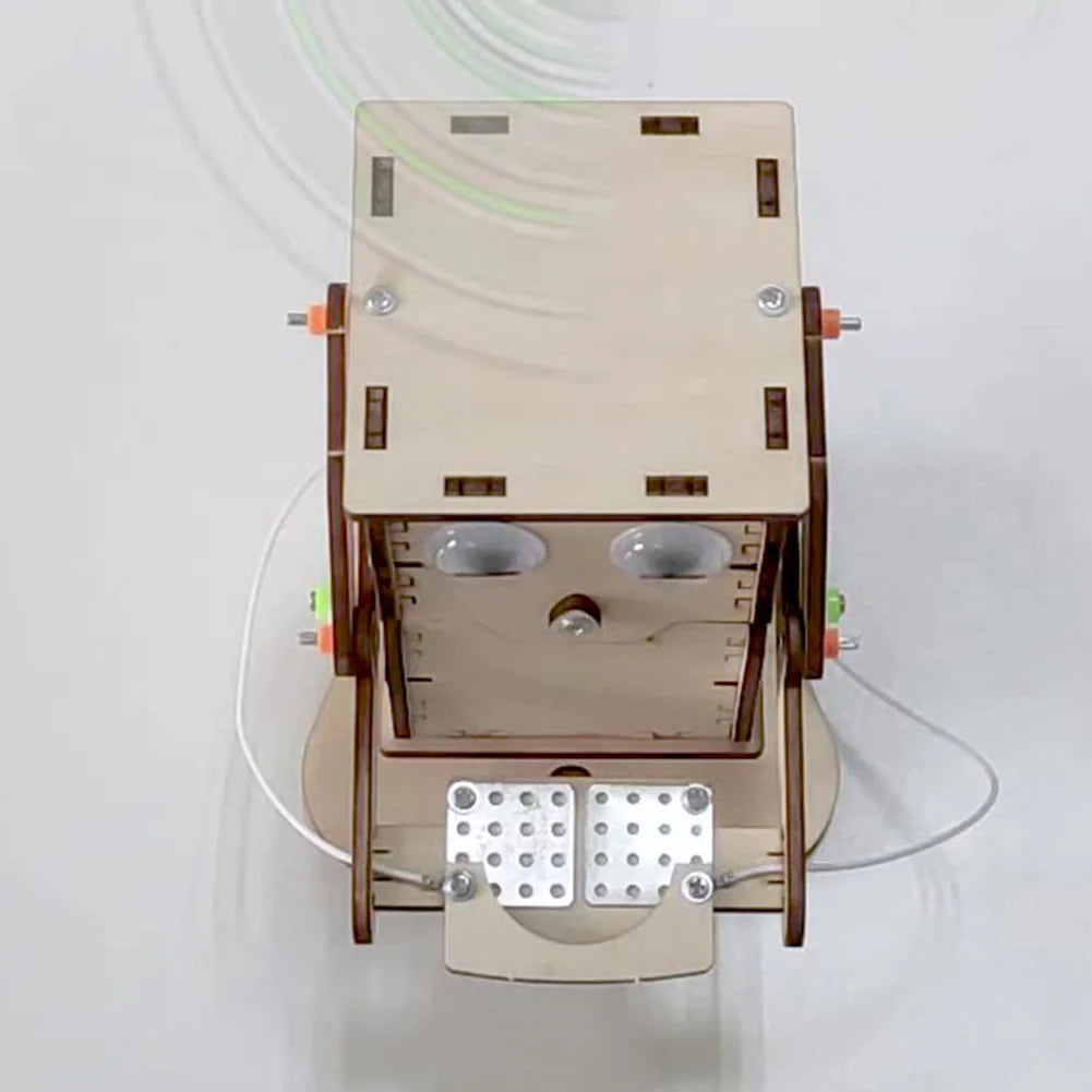 DIY Robot Eating Coin Wooden STEM Kit – Educational Science Project for Kids - Kidz Garage