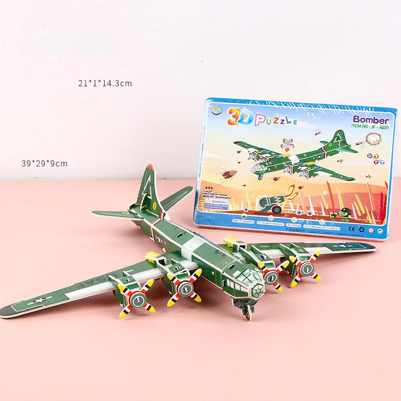 3D DIY Puzzle House STEM Craft Kit – Educational Paper Building Toy for Kids & Families - Kidz Garage