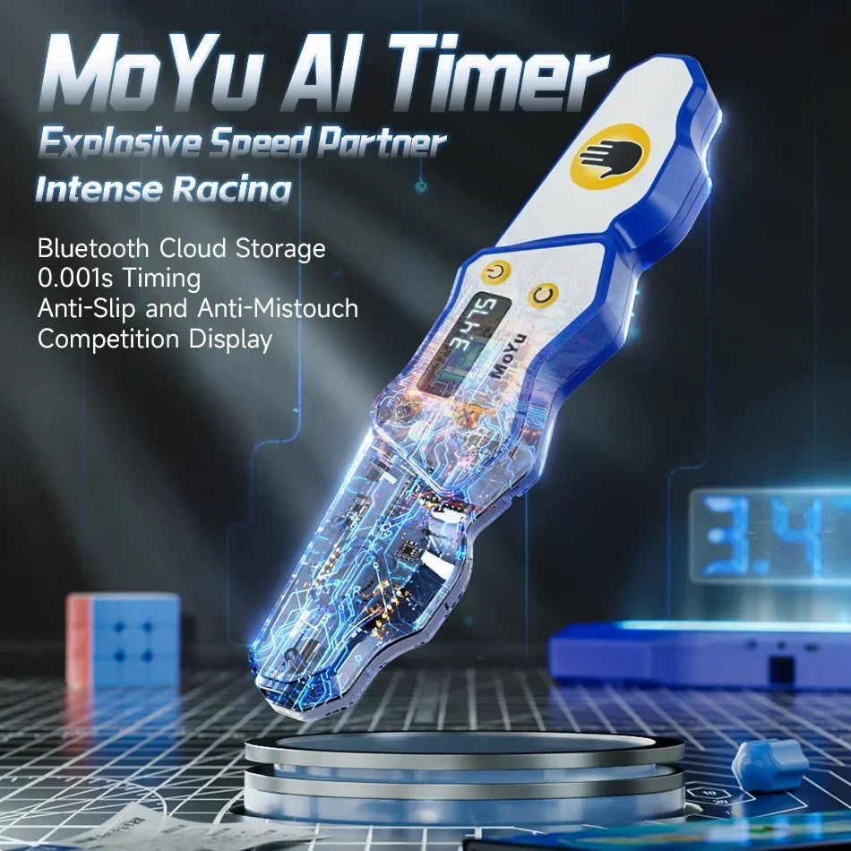 AI Timer Magic Speed Cube – Competition Training Educational Toy - Kidz Garage