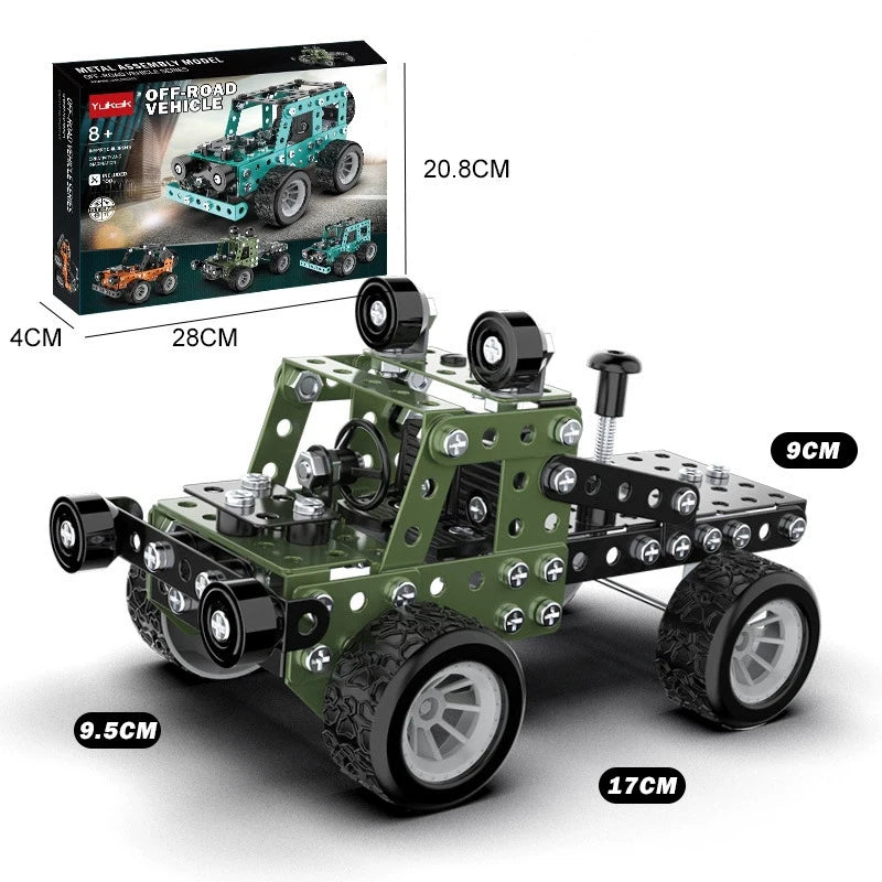 3D Puzzle Off-Road Model Car Kit - Stem DIY TOY - Kidz Garage