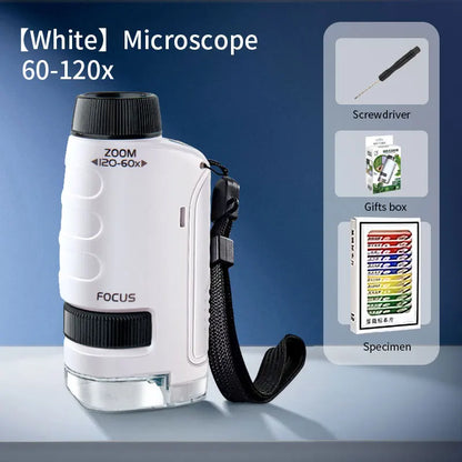 Kids Science Microscope Toy – STEM Learning Kit for Young Explorers (Ages 3+) - Kidz Garage