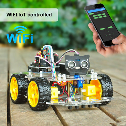 Robot Car Starter Kit – STEM Educational Robotics Kit - Kidz Garage