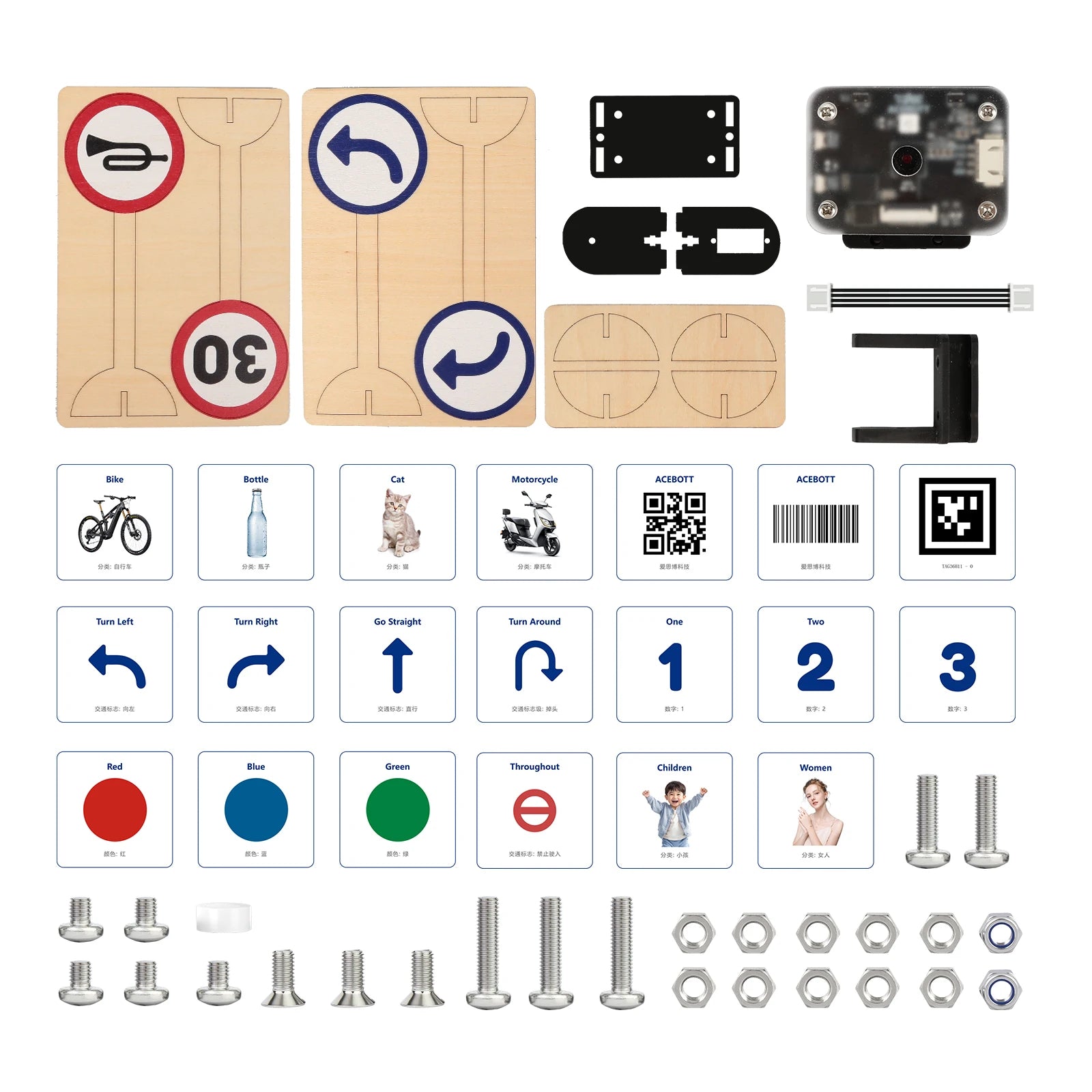 AI Robot Car Kit with Real-Time Object Detection –  Smart Robotics Programming stem Kit - Kidz Garage