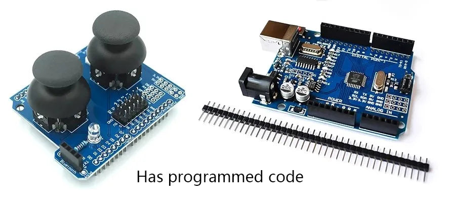 DIY 4-DOF Robotic Arm Kit – Programmable Acrylic Manipulator for Arduino Projects - Kidz Garage