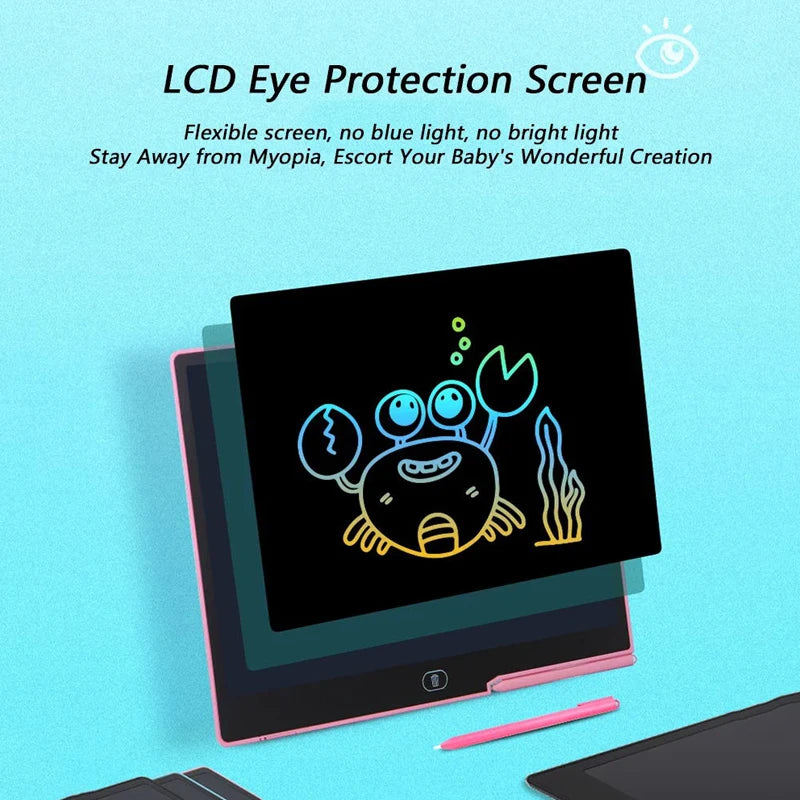 20-Inch Electronic LCD Drawing Tablet – Reusable Handwriting and Sketch Pad for Kids - Kidz Garage