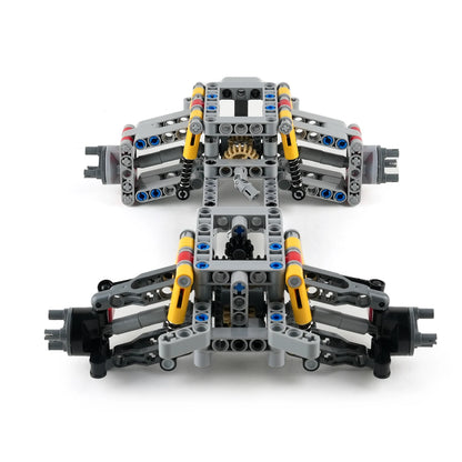 4WD Suspension & Differential Steering Axle Building Kit - Educational STEM Toy - Kidz Garage