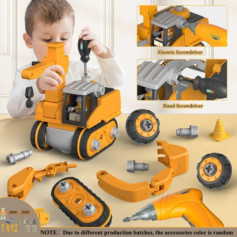 DIY Assembly Construction Kit  – STEM Learning and Imaginative Play - Kidz Garage