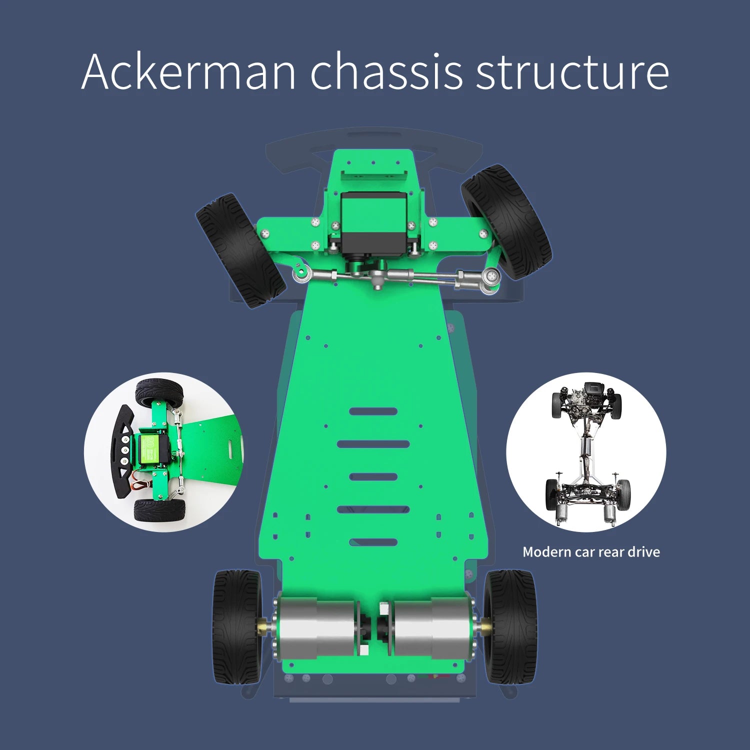 ROS-Enabled Ackermann Steering Robot with AI Model Training & Vision Recognition - Kidz Garage