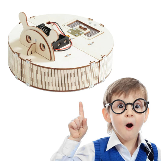 DIY Obstacle Avoidance Sweeping Robot – Intelligent STEM Science Kit for Kids - Kidz Garage
