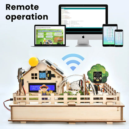 Smart Farm IoT Starter Kit– Graphical Programming STEM DIY Educational Set - Kidz Garage