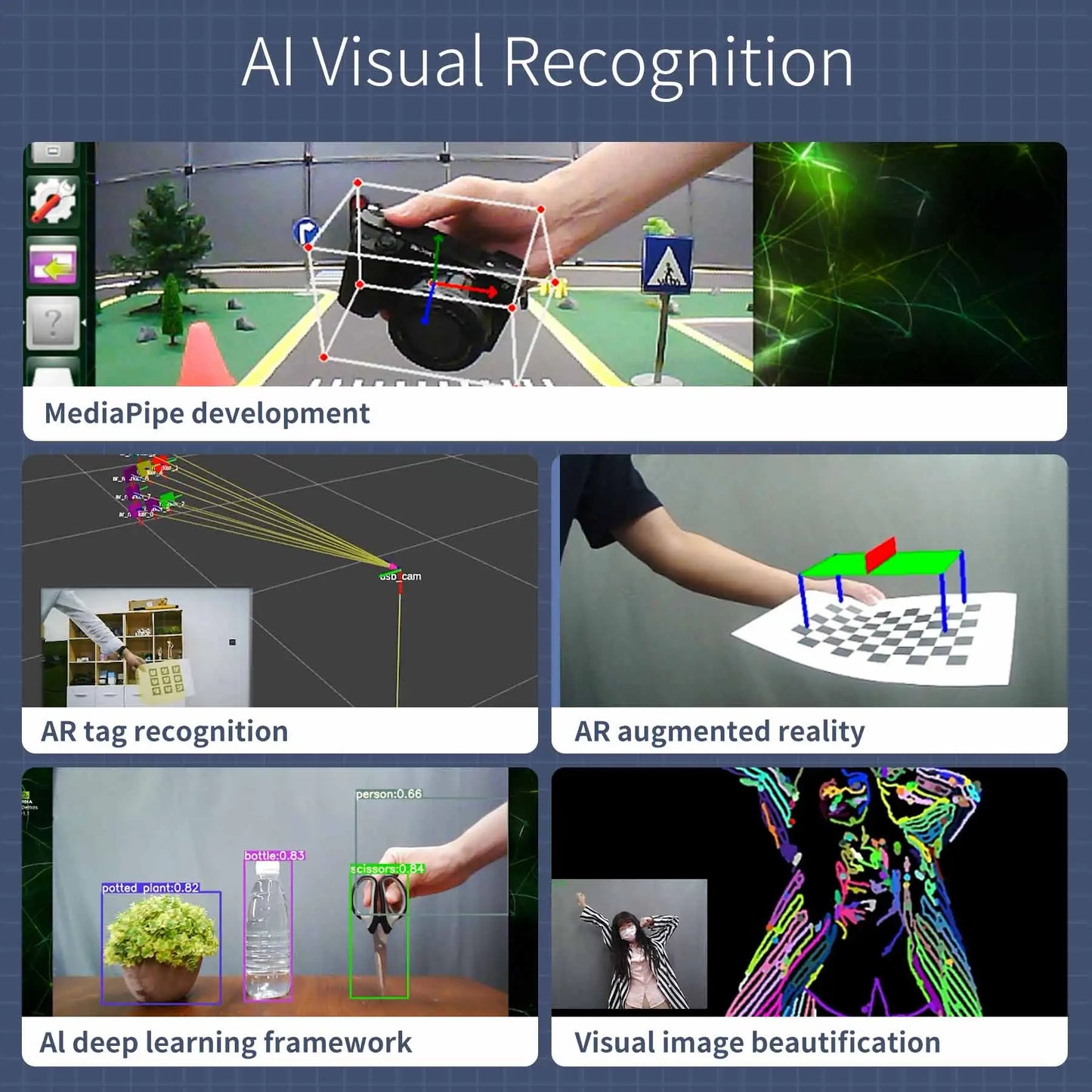 ROS-Enabled Ackermann Steering Robot with AI Model Training & Vision Recognition - Kidz Garage