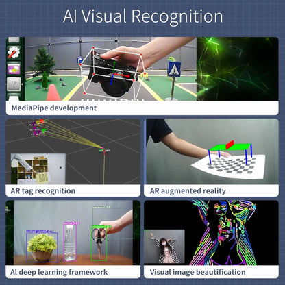 ROS-Enabled Ackermann Steering Robot with AI Model Training & Vision Recognition - Kidz Garage