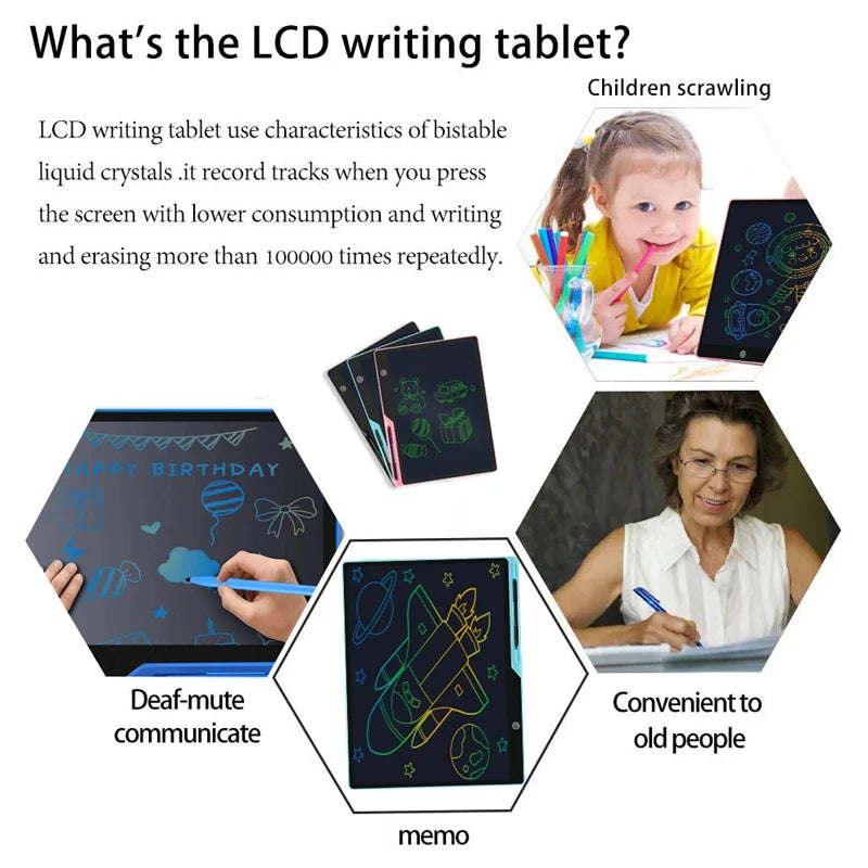 20-Inch Electronic LCD Drawing Tablet – Reusable Handwriting and Sketch Pad for Kids - Kidz Garage