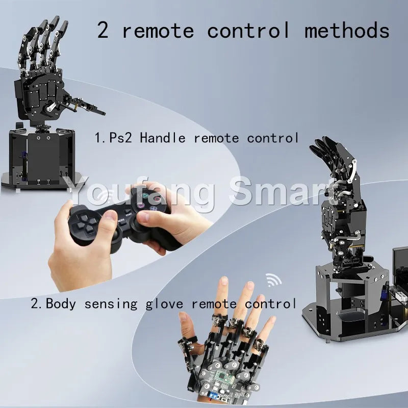 STEM Bionic Robot Hand Manipulator Kit – Arduino - Educational Kit - Kidz Garage