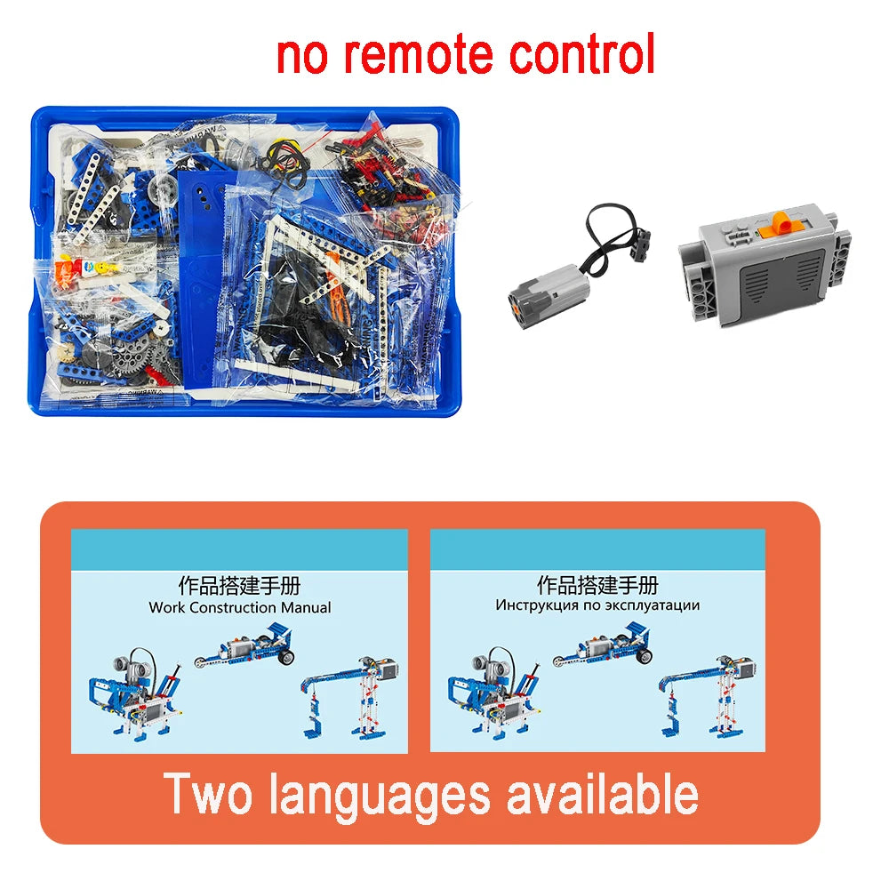 High-Tech Robotics -  STEM Education - Building Block Toys - Kidz Garage