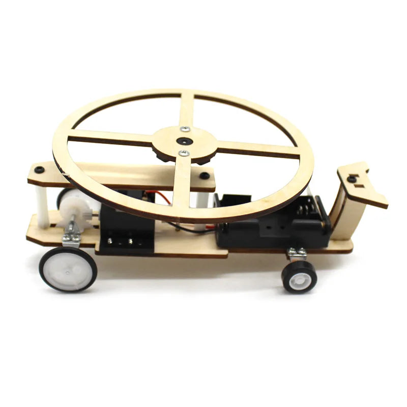 Wooden Helicopter No.1 – DIY Sliding Aircraft Educational Toy Kit for Kids - Kidz Garage