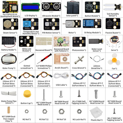 Smart Farm IoT Starter Kit– Graphical Programming STEM DIY Educational Set - Kidz Garage