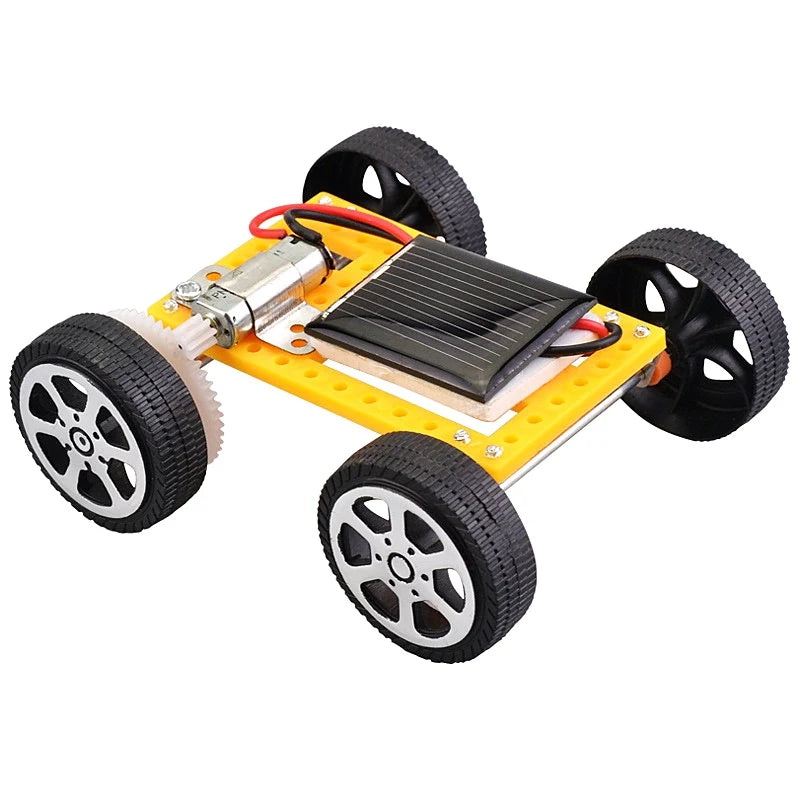 Mini DIY Solar Car Kit – STEM Educational Toy for Kids - Kidz Garage