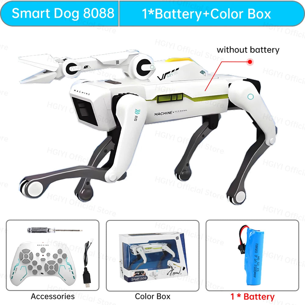 Electric RC Intelligent Robot Dog – Bionic Smart Dog with App & Remote Control, Stem  Educational Toy - Kidz Garage