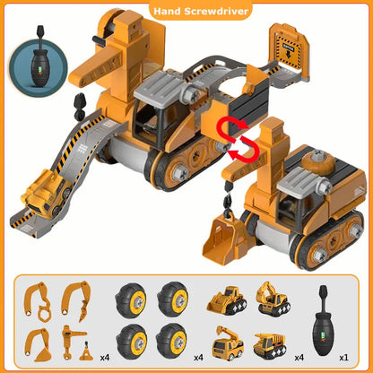 DIY Assembly Construction Kit  – STEM Learning and Imaginative Play - Kidz Garage
