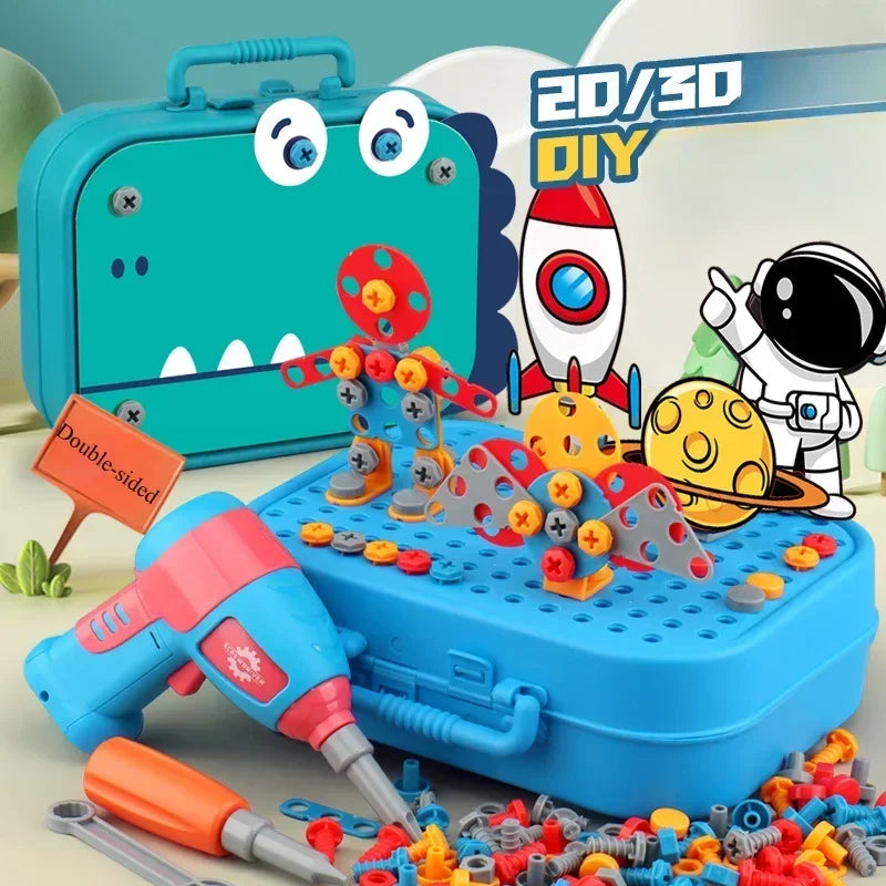 Pretend Play Repair Box | STEM Learning Toy - Kidz Garage