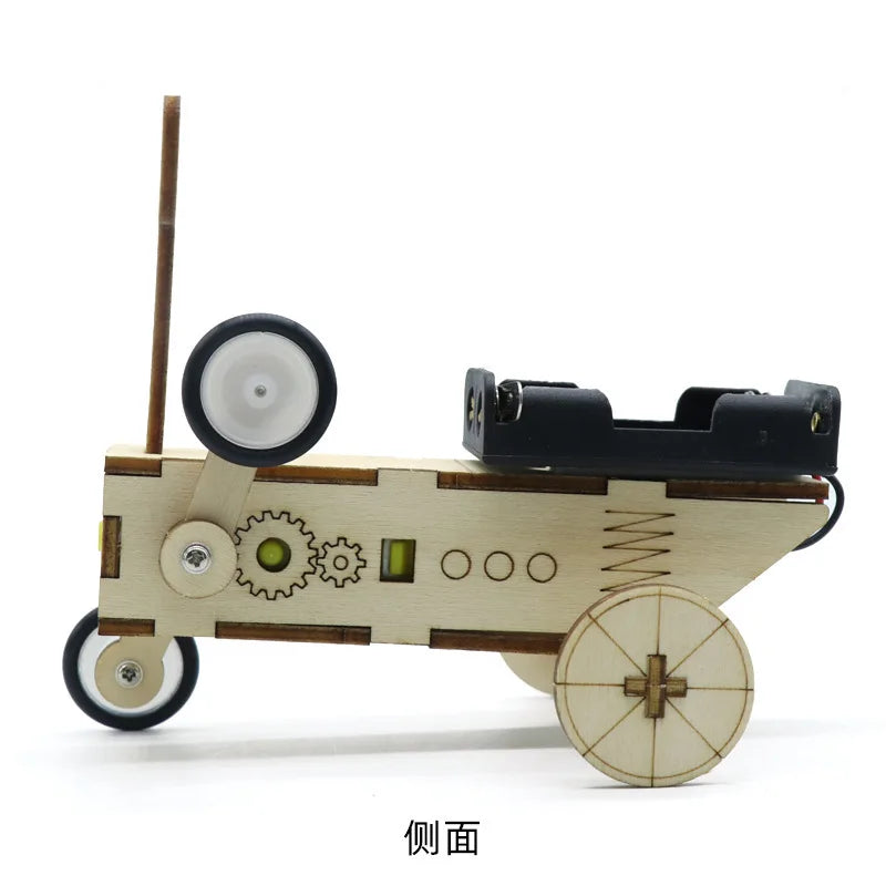 DIY Reptile Robot Kit – Electric Wooden Science Experiment Toy for Kids (Ages 6–12) - Kidz Garage