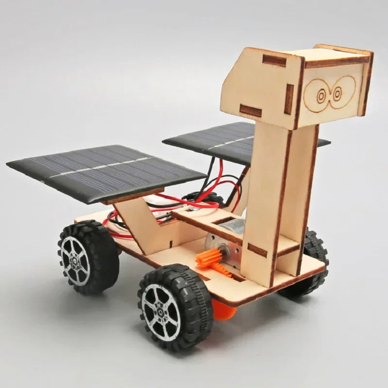 Solar Lunar Exploration Vehicle – DIY Mars Rover Robot STEM Kit for Kids - Kidz Garage