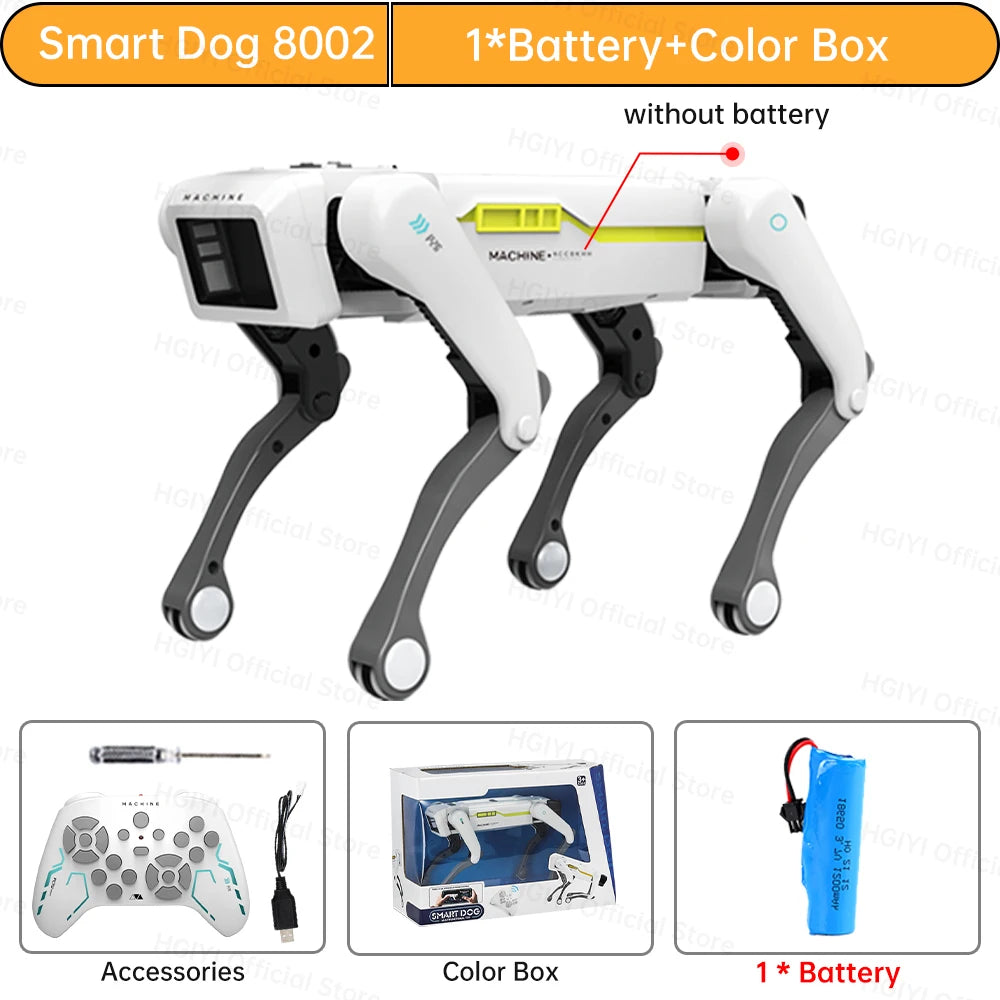Electric RC Intelligent Robot Dog – Bionic Smart Dog with App & Remote Control, Stem  Educational Toy - Kidz Garage