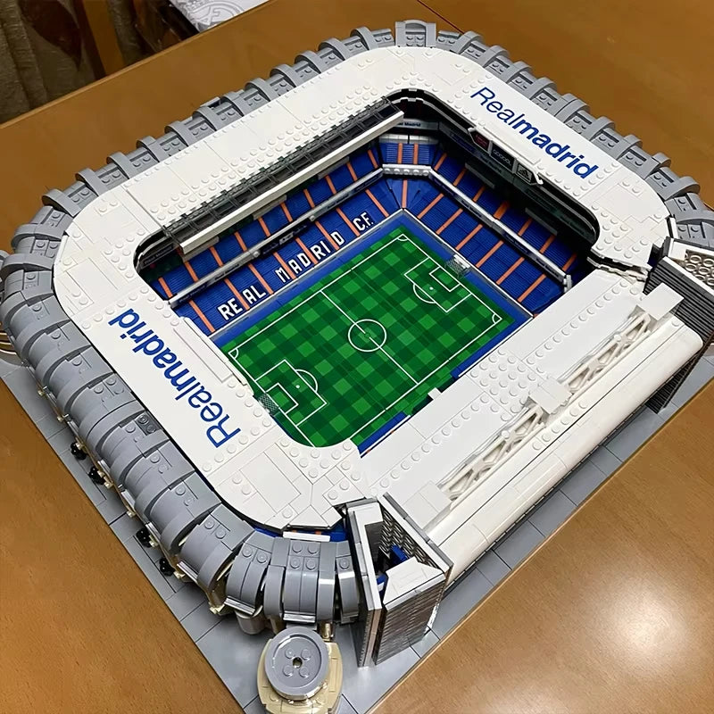 Real Madrid Santiago Stadium Model – 5876pcs Building Block Set - Kidz Garage