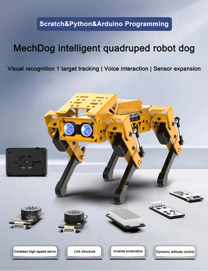 AI Robot Dog – Visual Bionic Robotics Kit , stem, Arduino & Scratch Programming - Kidz Garage