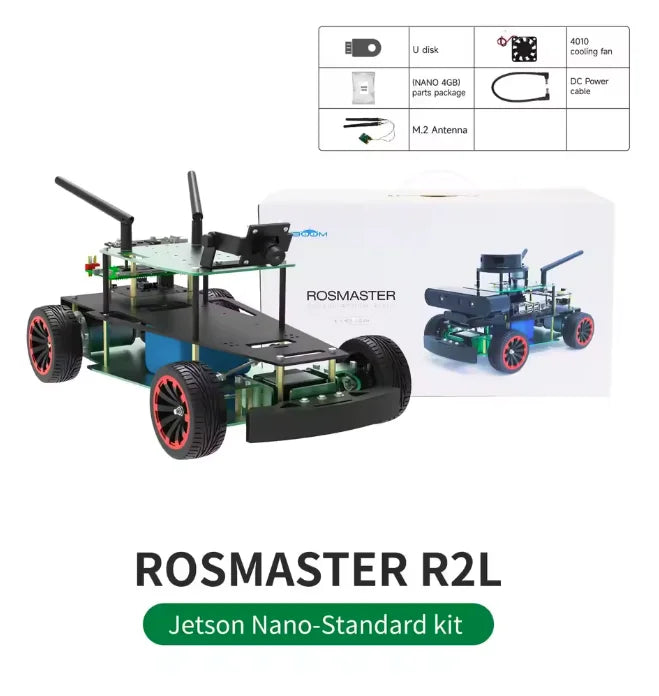 ROS-Enabled Ackermann Steering Robot with AI Model Training & Vision Recognition - Kidz Garage